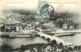 89.  JOIGNY .  Panorama Pris De L'Eglise St-Jean . - Joigny