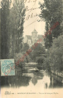 77.  MONTIGNY Sur LOING .  Vue Sur Le Loing Et L'Eglise . - Ohne Zuordnung