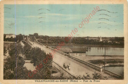 69.  VILLEFRANCHE SUR SAONE .  Pont De Frans . - Villefranche-sur-Saone