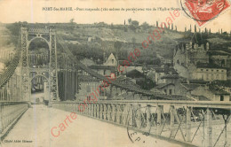 47.  PORT SAINTE MARIE .  Pont Suspendu . - Unclassified