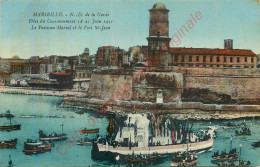 13.  MARSEILLE .  ND De La Garde .  Fêtes Du Commandement 1931 . Le Vaisseau Marial Et Le Fort St-Jean . - Vecchio Porto (Vieux-Port), Saint Victor, Le Panier