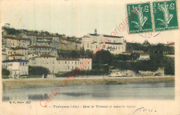 01.  TREVOUX .  Quai De Trévoux Et Nouvelle église . - Trévoux