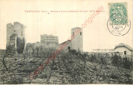 01.  TREVOUX .  Ruines D'un Château Féodal . - Trévoux