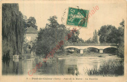 38.  PONT DE CHERUY .  Pont De La Mairie . La BOurdre . - Pont-de-Chéruy