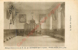 01.  Abbaye Cistercienne De N.D. Des Dombes .  Salle Du Châpritre . - Unclassified