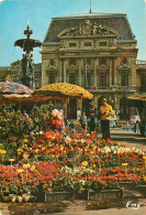 50.  CHERBOURG  . Le Marché Aux Fleurs Devant Le Théatre .  - Cherbourg