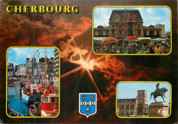 50.  CHERBOURG  .   CP Multivues . - Cherbourg