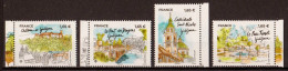 2022  N° 5569 à 5572  "Capitale: Ljubljana"   Neufs**  SERIE COMPLETE - Unused Stamps