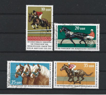 DDR 1974 Horses Y.T. 1651/1654 (0) - Used Stamps