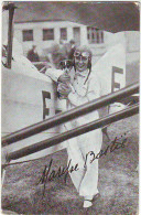 MARYSE BASTIE - VACUUM OIL COMPANY S A F MOBILOIL - CARTE PUBLICITAIRE - Piloten