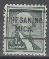 USA Precancel Vorausentwertungen Preo Locals Michigan, Chesaning 712 - Preobliterati