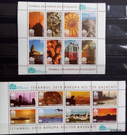 Türkiye 2010, Istanbul - European Cultural Capital 2010, Two MNH S/S - Ongebruikt