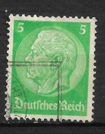 ALLEMAGNE   :   N°  444   "HINDENBURG " - Used Stamps