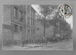 92 Asnières L'école Groupe Michelet Animée  édit. H.S.A. N° 89 - Asnieres Sur Seine