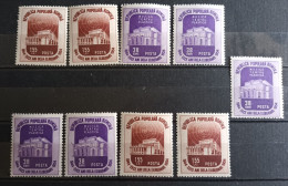 Romina 1954 (9 Timbres) - Ungebraucht