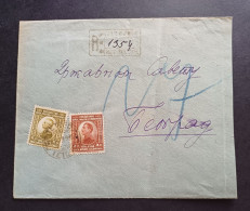 Yugoslavia Kingdom , Macedonia 1923  R Letter With Stamp TETOVO (No 3102) - Lettres & Documents