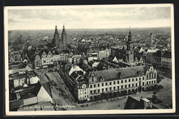 AK Breslau, Ortsansicht, Blick Vom St. Elisabethturm  - Schlesien