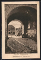 AK Hermannstadt-Nagyszeben, Rathaustor - Pempflingergasse  - Romania