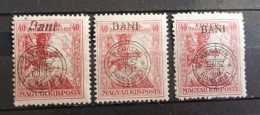 Magyar Kir Posta / Surcharge Regatul Romaniei (3 Timbres Neufs) - Ongebruikt