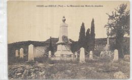 D 83 BESSE SUR ISSOLE. LE MONUMENT AUX MORTS DU CIMETIERE - Besse-sur-Issole