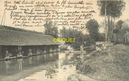 10 Ervy, Bords De L'Armance, Lavoir Avec Lavandières, Pêcheurs ... - Ervy-le-Chatel