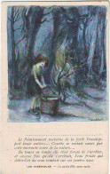 CPA POULBOT - : LES MISERABLES - La Petite Fille Toute Seule ( Cosette ) - 1900-1949