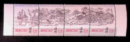 CL, Blocs-feuillets, Block, Republica Portuguesa, Macau, Macao, 1999, Encontro De Culturas - Blocs-feuillets