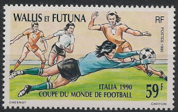 WALLIS Et FUTUNA  Football. COUPE DU MONDE ITALIE 1990. Yvert N°396** Neuf Sans Charnière - 1990 – Italy