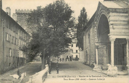 France Cpa Embrun Porche De La Cathedrale - Embrun