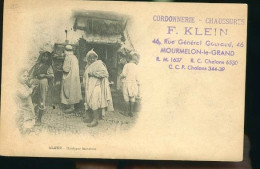 MOURMELON CORDONNERIE F KLEIN TRES RARE      (    Mes Cartes Ne Sont Pas Jaunies ) - Mourmelon Le Grand