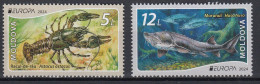 MOLDOVA 2024 Europa CEPT.Underwater Flora And Fauna.Set 2 Stamps. MNH - 2024