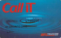 CARTA CREDITO TELECOM CALL IT  (CZ1444 - Usages Spéciaux