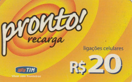 PREPAID PHONE CARD BRASILE TIM (CZ1373 - Brasil