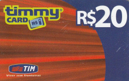 PREPAID PHONE CARD BRASILE TIM (CZ1371 - Brasil