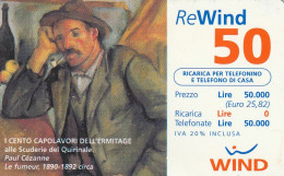 RICARICA ERMITAGE WIND 50  (CZ1303 - [2] Sim Cards, Prepaid & Refills