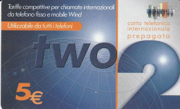 PREPAID PHONE CARD ITALIA WIND (CZ1297 - Schede GSM, Prepagate & Ricariche