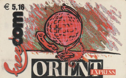 PREPAID PHONE CARD ITALIA ORIENT EXPRESS TELECOM (CZ1282 - Schede GSM, Prepagate & Ricariche