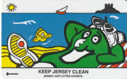 PHONE CARD JERSEY  (CZ1124 - [ 7] Jersey And Guernsey