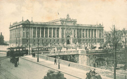 SUEDE - Stocknohm - Riksdagshuset - Animé - Vue Générale - Pont - Carte Postale Ancienne - Suède