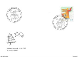 413 - 51 - Enveloppe Avec Oblit Spéciale  "Wienachtsmarkt 2010" - Poststempel