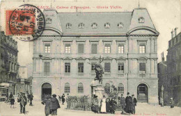 33 - Bordeaux - Caisse D'Epargne - Gloria Victia - Animée - CPA - Oblitération Ronde De 1907 - Voir Scans Recto-Verso - Bordeaux