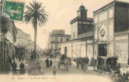 Algérie - Bône - Le Marché Arabe - Animée - CPA - Oblitération Ronde De 1911 - Voir Scans Recto-Verso - Other & Unclassified