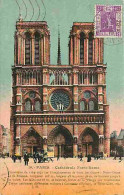 75 - Paris 4 - Cathédrale Notre-Dame - Oblitération Ronde De 1936 - CPA - Voir Scans Recto-Verso - Arrondissement: 04