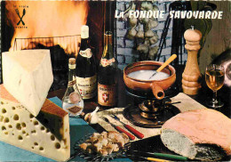 Recettes De Cuisine - Fondue Savoyarde - Gastronomie - CPM - Carte Neuve - Voir Scans Recto-Verso - Recettes (cuisine)