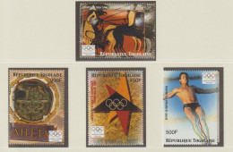 Togo 2004 Olympic Games Athens Four Stamps MNH/**. Postal Weight Approx. 0,04 Kg. Please Read Sales Con - Ete 2004: Athènes