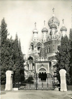 06 - Nice - L'Eglise Orthodoxe Russe - Mention Photographie Véritable - Carte Dentelée - CPSM Grand Format - Carte Neuve - Monumentos, Edificios