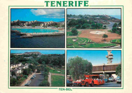 Espagne - Espana - Islas Canarias - Tenerife - Multivues - Petit Train Touristique - Immeubles - Architecture - Piscine  - Tenerife