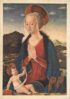 Art - Peinture Religieuse - Baldovinetti - La Vierge Adorant - CPM - Voir Scans Recto-Verso - Gemälde, Glasmalereien & Statuen