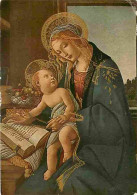 Art - Peinture Religieuse - Sandro Botticelli - La Vierge Et L'Enfant - Ecole Florentine - Musée Poldi-Pezzoli De Milan  - Gemälde, Glasmalereien & Statuen