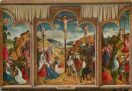 Art - Peinture Religieuse - Justus Van Gent - Triptyque Du Calvaire - Gent - Sint-Baafskathedraal - Carte Neuve - CPM -  - Gemälde, Glasmalereien & Statuen